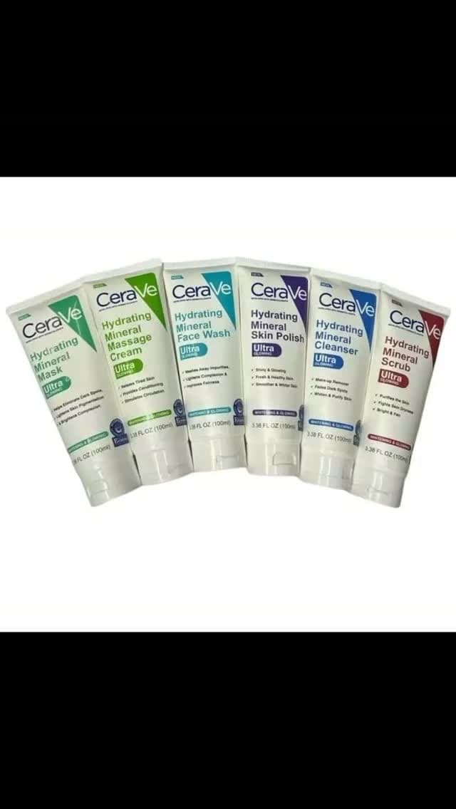 CeraVe 6 In 1 Hydrating Mineral Facial Kit