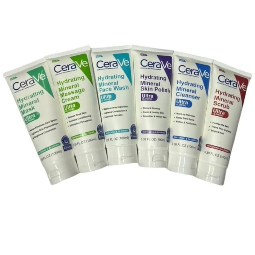 CeraVe 6 In 1 Hydrating Mineral Facial Kit